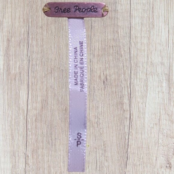 Free People Womens Knit Top size petite small yellow color - Picture 3 of 11